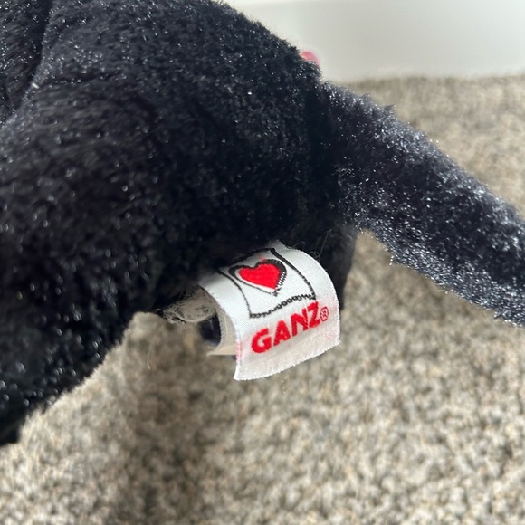 ❤️4 for $25❤️ GANZ Webkinz black lab plush - Picture 2 of 3